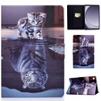 Etui do Samsung Galaxy Tab A9 X110 / X115, cat and tiger