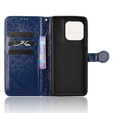 Etui z klapką do Motorola Edge 60 / 60 Fusion, Wallet Rhombus, niebieskie