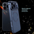 Etui do iPhone 17 Pro, Metal Frame, do MagSafe – granatowe