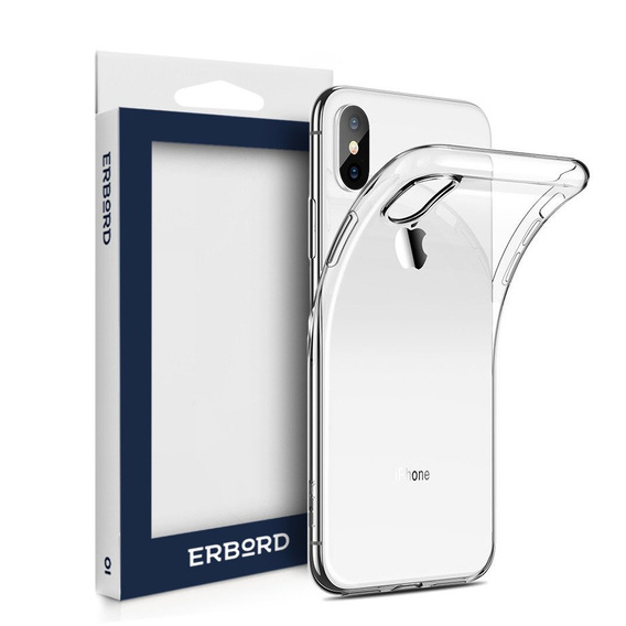 Etui cienkie do iPhone XR, Slim, przezroczyste