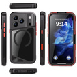 Etui Wodoodporne IP68 do iPhone 17 Pro, SHELLBOX GTM MagSafe, czarne