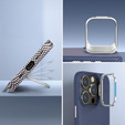 Etui do iPhone 15 Pro Max, Frame Kickstand, do MagSafe, Sand Blue