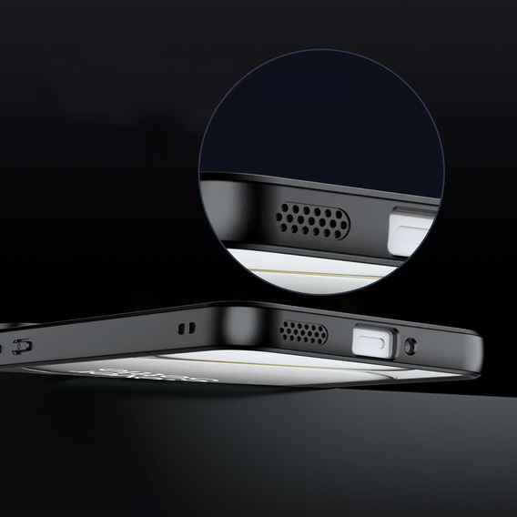 Etui do OnePlus 15R, do MagSafe, ERBORD Matt Case, czarny