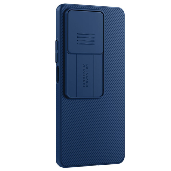 Etui do Xiaomi Redmi Note 13 5G, pancerne Nillkin, CamShield Pro, Niebieskie