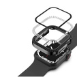 2w1 Etui + Szkło Hartowane do Apple Watch 7/8/9 45mm, Czarne