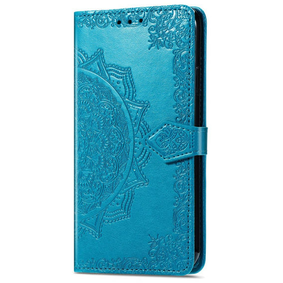 Etui z klapką do Oppo A40 / Oppo A40m, Mandala, niebieskie
