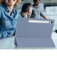 Etui do Samsung Galaxy Tab S10 Lite / S10 FE / S9 FE, Smartcase z miejscem na rysik, fioletowe