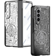 Etui do Samsung Galaxy Z Fold 4 5G, Mechanical Legend, czarne