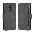 Etui z klapką do Xiaomi Redmi Note 9, Card Slot, czarne