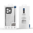 Etui Dux Ducis Aimo Series do Honor 400 Lite, matowa ochrona - przezroczyste / czarne