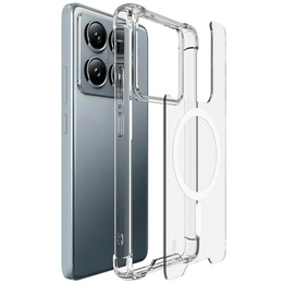 Etui IMAK do Xiaomi 14T Pro, Clear Case, do MagSafe, przezroczyste