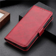 Etui z klapką do Nokia G60 5G, Wallet PU Leather Case, czerwone