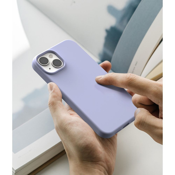 Etui Ringke do iPhone 14 Plus, Silicone, Lavender