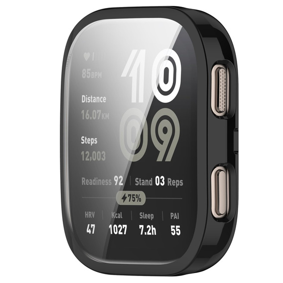 Etui z elastycznego TPU do Amazfit Bip 6 – pełna ochrona i stylowy wygląd - czarne