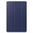 Etui do Samsung Galaxy Tab S10 Lite / S10 FE / S9 FE, Tri-fold, z miejscem na rysik, granatowe