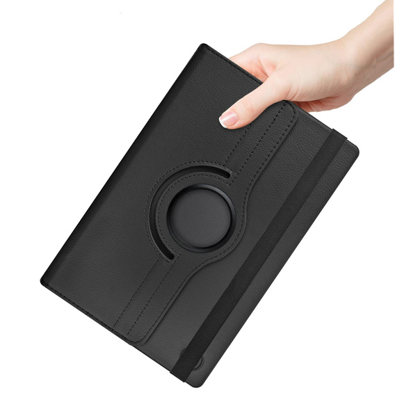 Etui do Lenovo Tab M10 Plus 10.6 Gen 3 TB-125F TB-128F, Obrotowe 360, Czarne