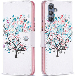 Etui z klapką do Samsung Galaxy M34, Wallet, Colorful Tree białe