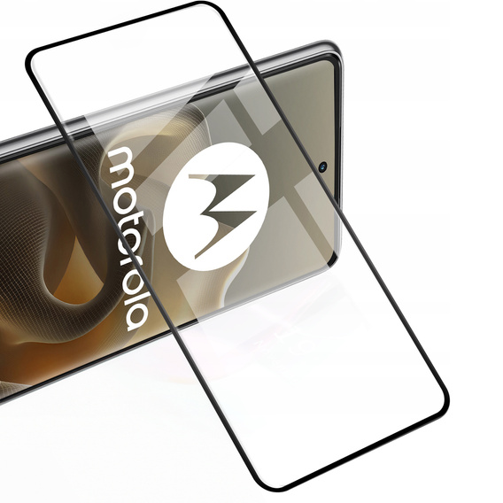 2x Szkło Hartowane do Motorola Edge 60 Pro, ERBORD 3D pełne, szybka na cały ekran