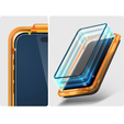 Spigen Szkło Hartowane do iPhone 15 Plus, ALM Glass FC (2 sztuki), Czarne