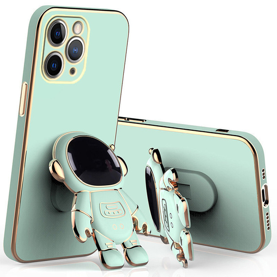 Etui do iPhone 14 Pro Max, Astronaut, miętowe
