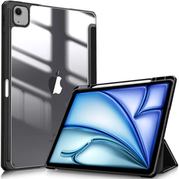 Etui do iPad Air 13" 2025/2024 (7/6 gen.), Smartcase Hybrid, z miejscem na rysik, czarne