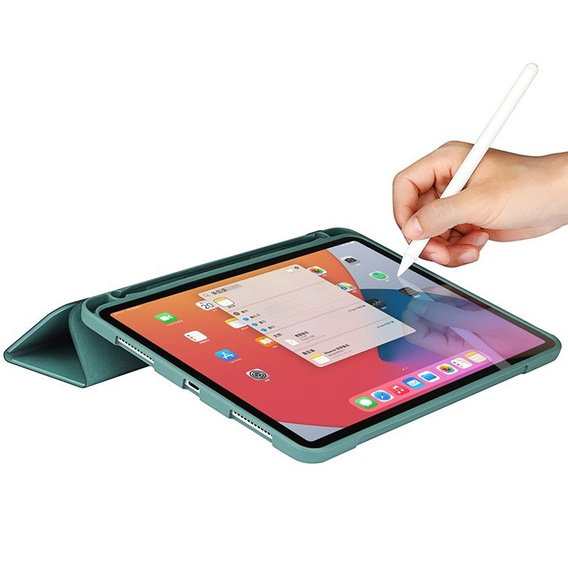 Etui do iPad Pro 11" 2022/2021 (4/3 gen.), Smartcase z miejscem na rysik, zielone