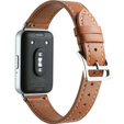 Pasek Skórzany do Samsung Galaxy Fit 3, Brązowy