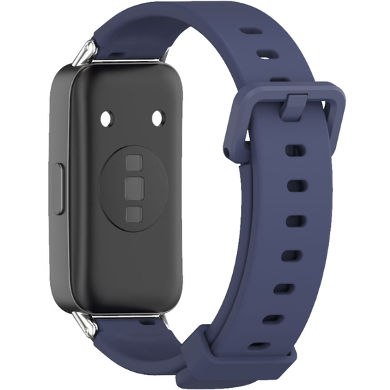 Pasek Silikonowy do Huawei Band 8 / Huawei Band 9 / Huawei Band 10, Granatowy