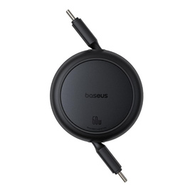 Baseus Free2Pull Mini – zwijany kabel USB‑C 60 W 1 m - czarny