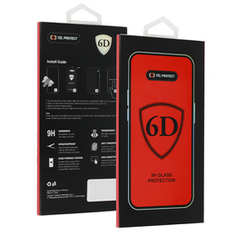 Szkło hartowane Full Glue 6D do Samsung Galaxy A16 4G/5G / A17 5G / A26 5G / M16 5G – czarna ramka
