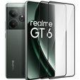 2x Szkło Hartowane do Realme GT 6, ERBORD 3D pełne, szybka na cały ekran