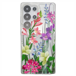 Etui do Samsung Galaxy S25 Ultra z motywem kwiatowym – kolorowe