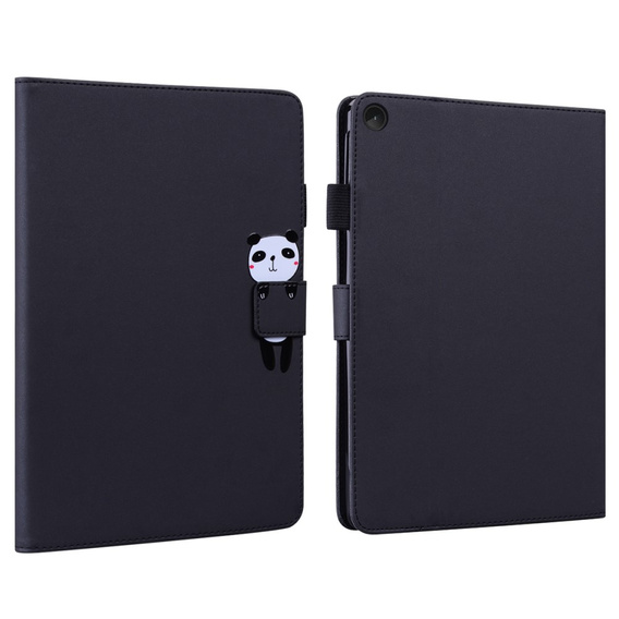 Etui do Lenovo Tab M10 Plus 10.6 Gen 3, z klapką, animal, czarne