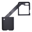 Etui Wristband Kickstand do Samsung Galaxy Z Flip7 FE / Z Flip6, Czarne