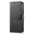 Etui z klapką do Samsung Galaxy Z Fold6 5G, LC.IMEEKE, czarne