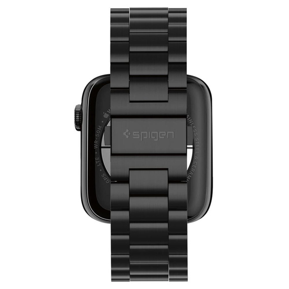 Bransoleta SPIGEN do Apple Watch 1/2/3/4/5/6/7/8/9/10/11/SE Ultra 1/2/3 42/44/45/46/49mm, Modern Fit Band, Czarna