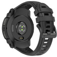 Pasek Silikonowy do Garmin Instinct 3 45mm, Czarny