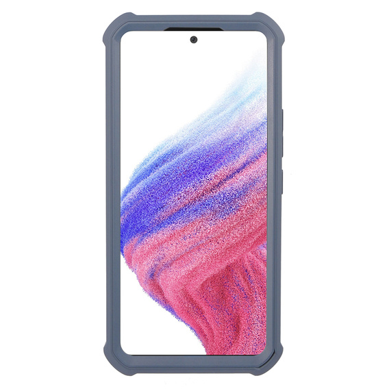 Etui pancerne do Samsung Galaxy A53 5G, Dexnor Full Body, granatowe