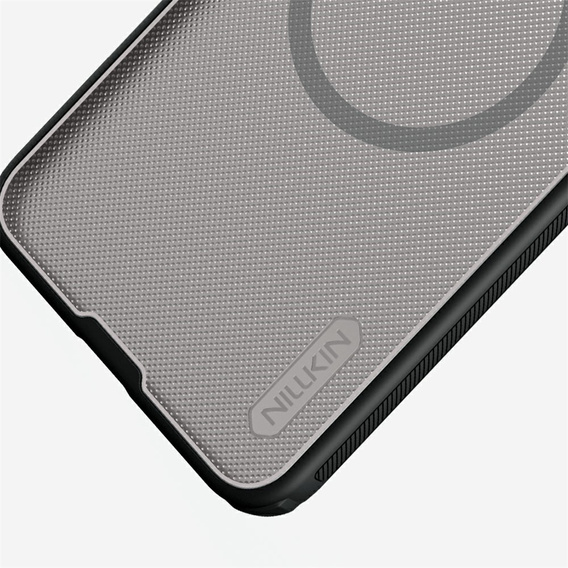 Etui NILLKIN do Samsung Galaxy A57 5G, Frosted Shield, do MagSafe, przezroczyste / czarne