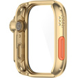 Bransoleta Milanese + 2w1 Etui + Szkło Hartowane do Huawei Watch Fit 3, Złota