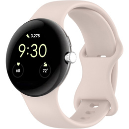 Pasek Silikonowy do Google Pixel Watch 3 45mm, różowy