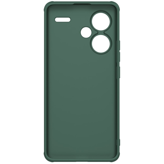 Etui NILLKIN do Xiaomi Redmi Note 13 Pro+, Super Frosted Shield Case, zielone