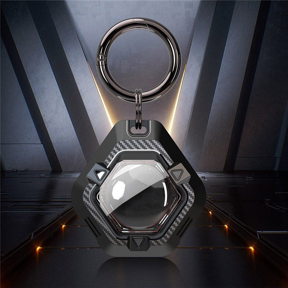 Etui Carbon do Apple AirTag 2 / 1, Czarne