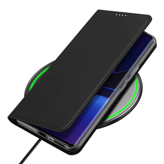 Etui Dux Ducis do Motorola Edge 40, Skinpro, czarne