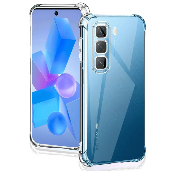 Etui do Infinix Hot 50 4G, Dropproof, przezroczyste