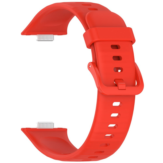 Pasek Silikonowy do Huawei Watch Fit 4 / 4 Pro / 3, Czerwony
