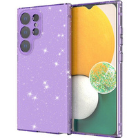 Etui do Infinix Hot 40i, Glittery Powder, różowe