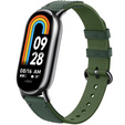 Pasek nylonowy do Xiaomi Smart Band 10 / 9 / 8, Zielony
