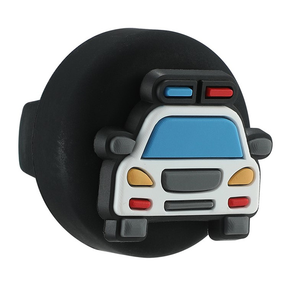 Zestaw 4x etui do Apple AirTag 2 / 1, z motywem chłopięcym - niebieski / czarny