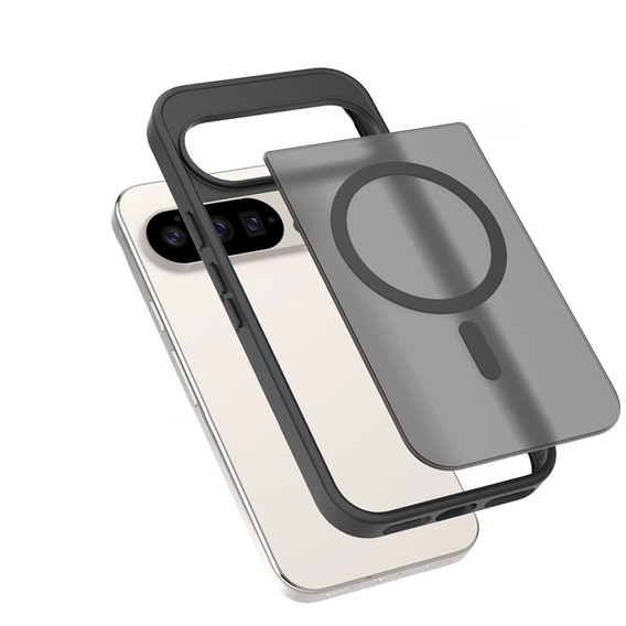 Etui do Google Pixel 10 / 10 Pro, Matt Case, do MagSafe, matowe czarne